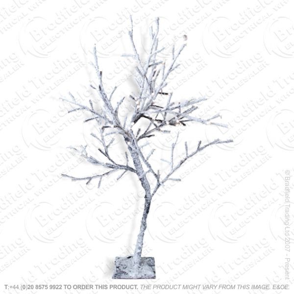 D11) 1m 128LED Sakura w Snow Tree W.White