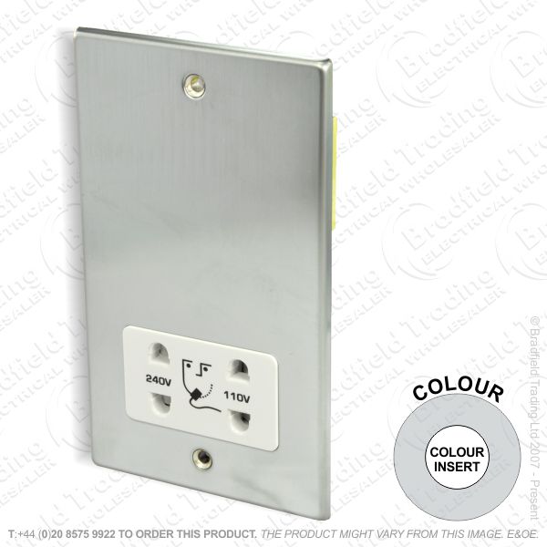 I37) Hamilton 74 St Steel Shaver Socket