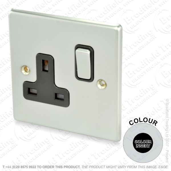 I37) Hamilton 74 1g Switched Socket SS/BL