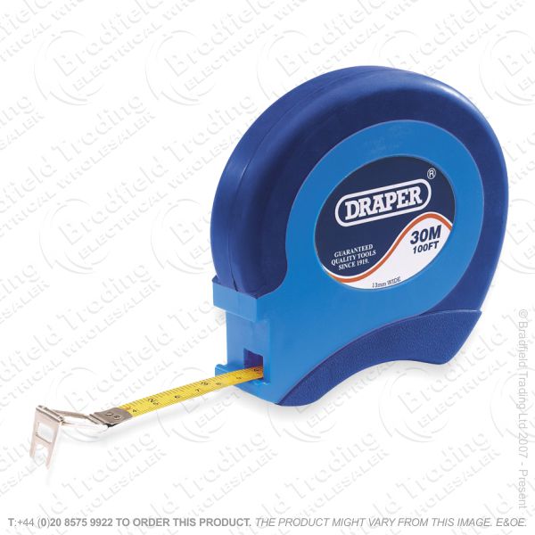 G51) Steel Tape Measure 30m/100ft DRAPER