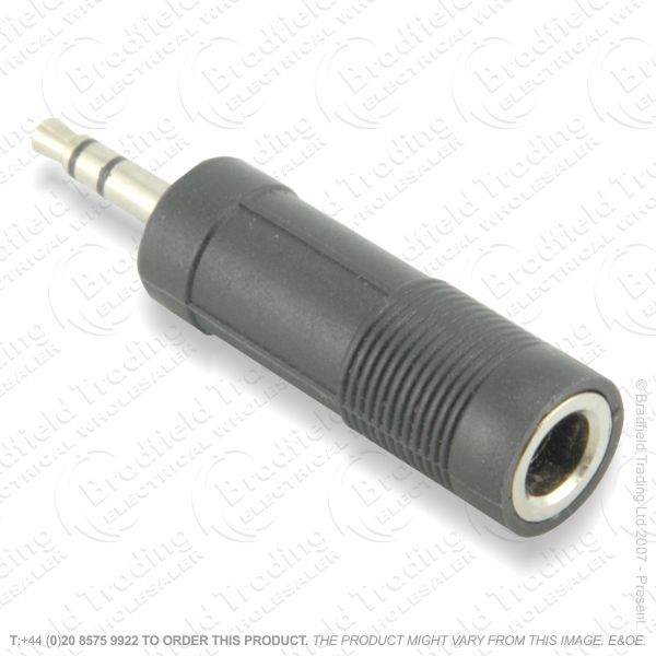 E24) 3.5 Jack to 6.3 Socket Adaptor