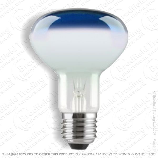 A09) Reflector R95 col ES blue 75W CRO