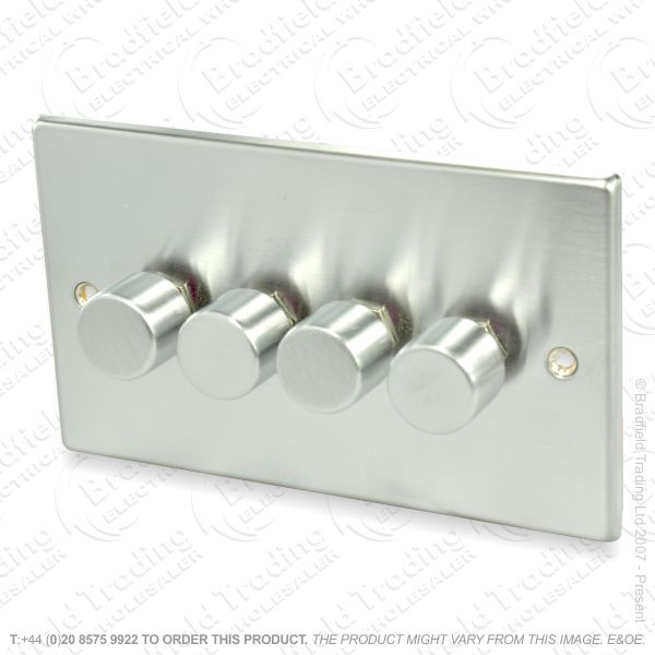 I36) Dimmer PushMV 4G 2w 400W SatinChr