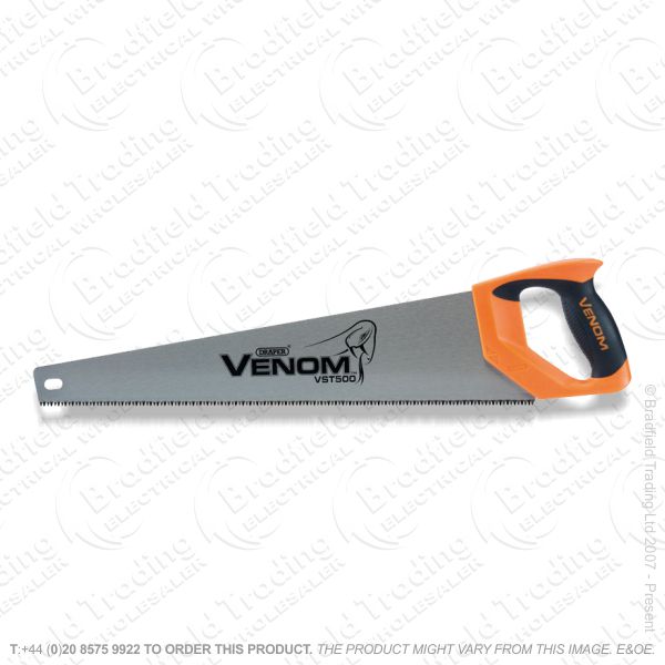 G45) Venom Hand Wood Saw 1st Fix 8pi DRAPER