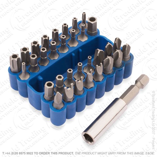 G36) 33pc Security Bit set DRAPER