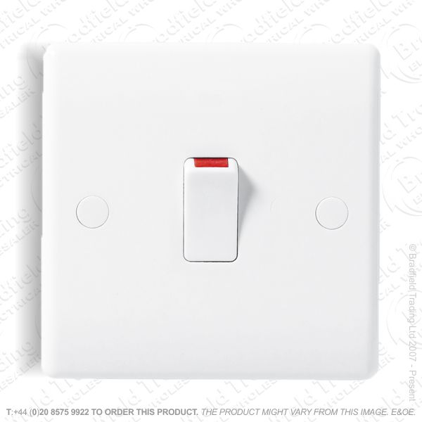 Switch DP 20A 1G White BG