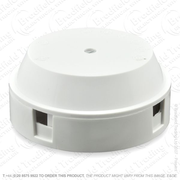H24) Junction Box 30A 3term 3x2.5mm white ECO