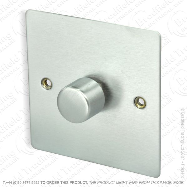 I40) Dimmer Push LV 1G 2w 200VA SatinChr