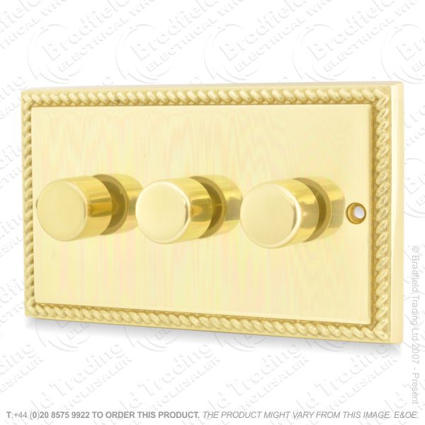 I32) Dimmer PushMV 3G 2w 400W brassRE