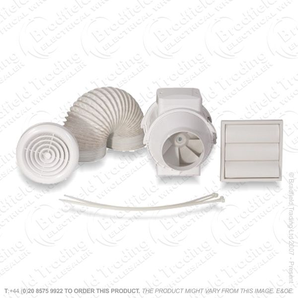 Extractor Fan Inline Kit 150mm AIRF