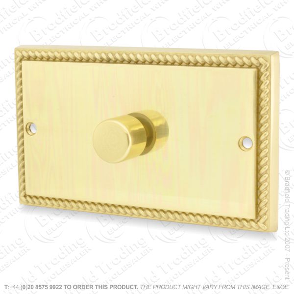 I32) Dimmer PushMV 1G 2w 1000W brassRE