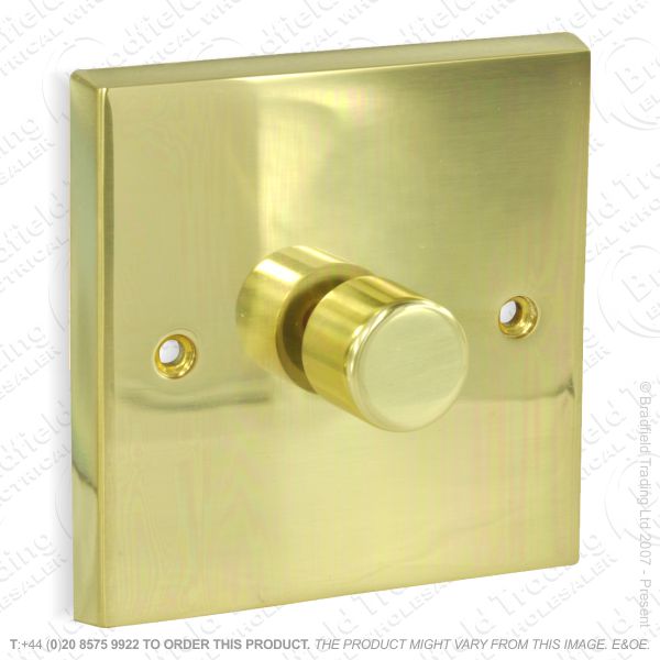 I32) Dimmer PushLV 1G 2w 200VA brassPE