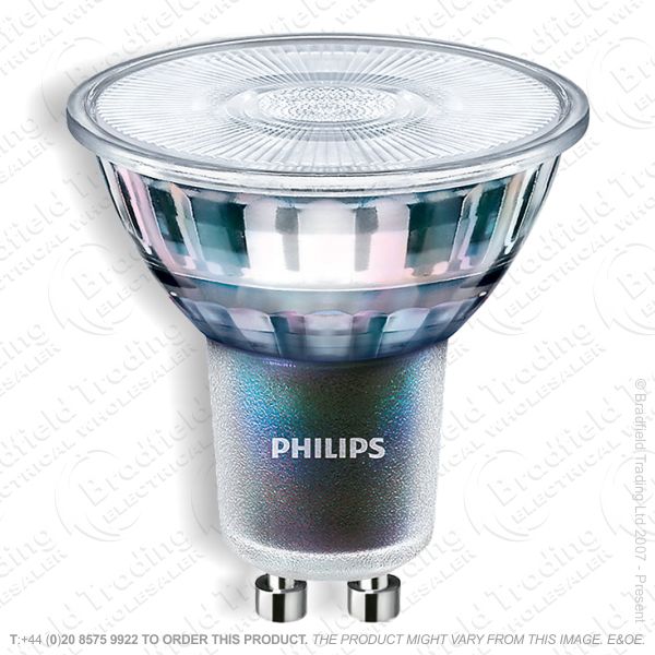 A41) LED 5.5W GU10 2700k Glass Dimm 36D PHI