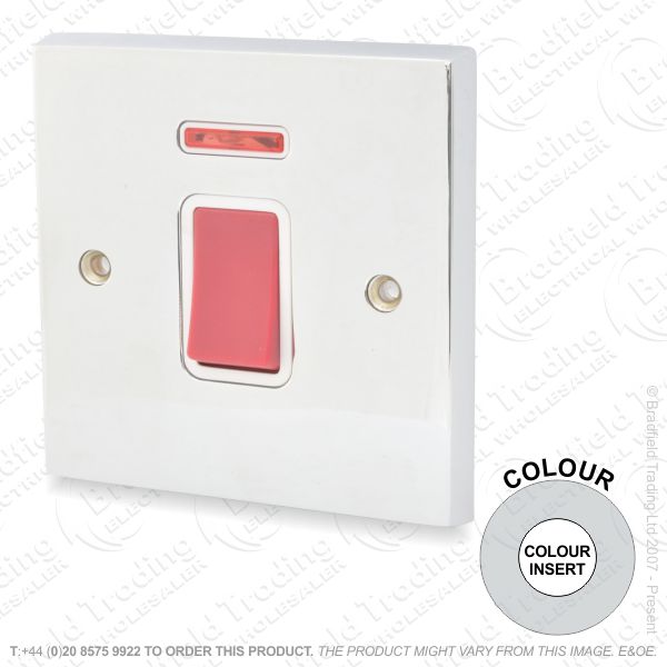 I33) Cooker DP45A 1G Switch Neon BriChWh