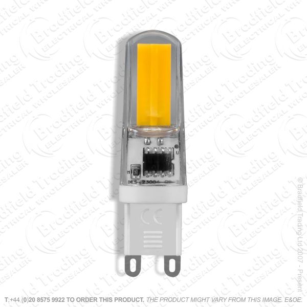 A46) 3W G9 Cap Bulb LED 22-28k 300lm Dim CROM