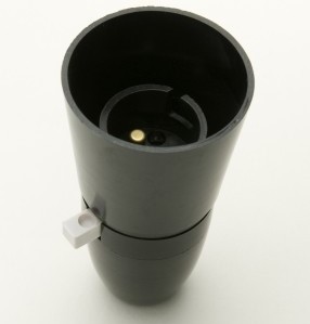 Lamp Holder Switch BC Long Skirt Black JEANI