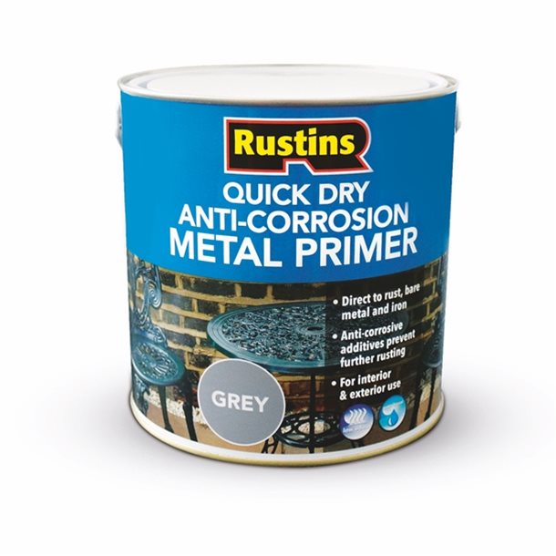 QD Anti-Corrosion Metal Primer grey 1ltr