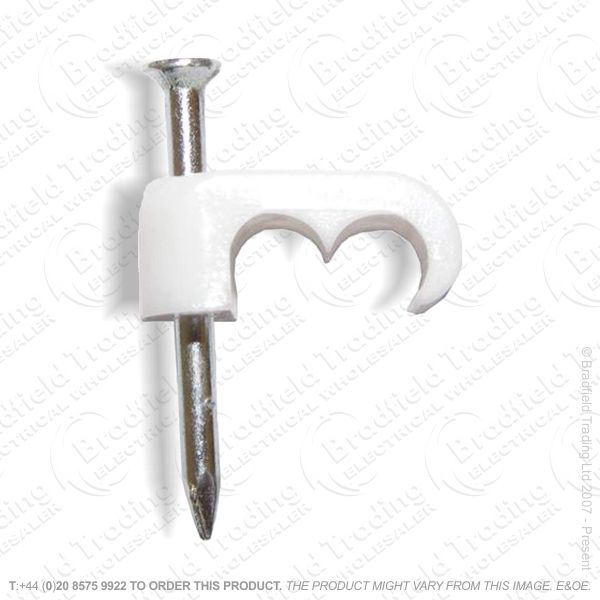 H02) Cable Clips Shotgun CT63/65 White