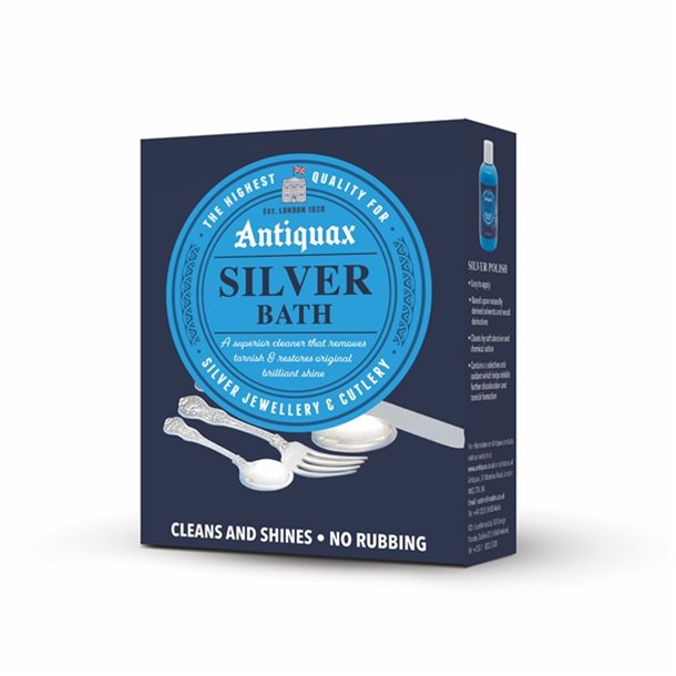 Silver Bath Cleaner 3x 50g Sachets ANTIQUAX