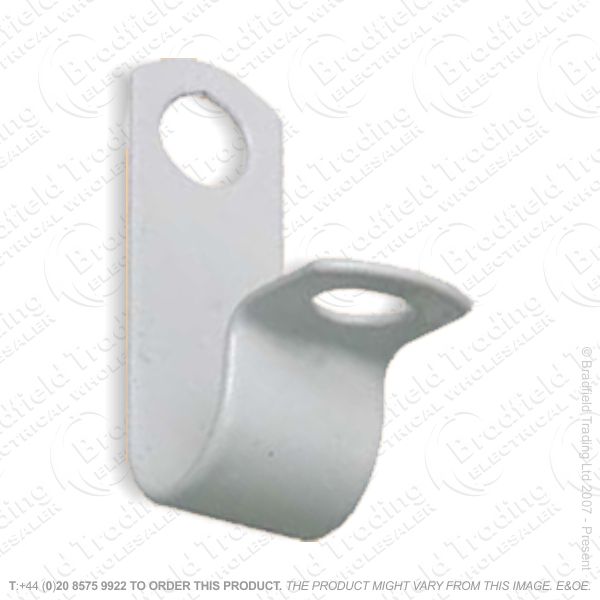 H03) Plastic Coat Clips Fireproof 1.5 2c WHIT