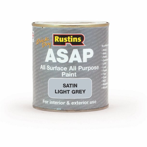 ASAP Grey 250ml Paint RUSTINS