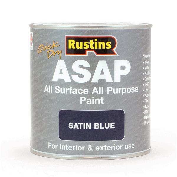 ASAP Blue 1ltr Paint RUSTINS