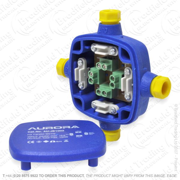 H24) 24V DC IP68 Wiring Junction Box IP68JBS