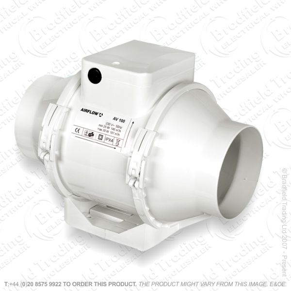Extractor Fan Inline(T) 125mm AIRF