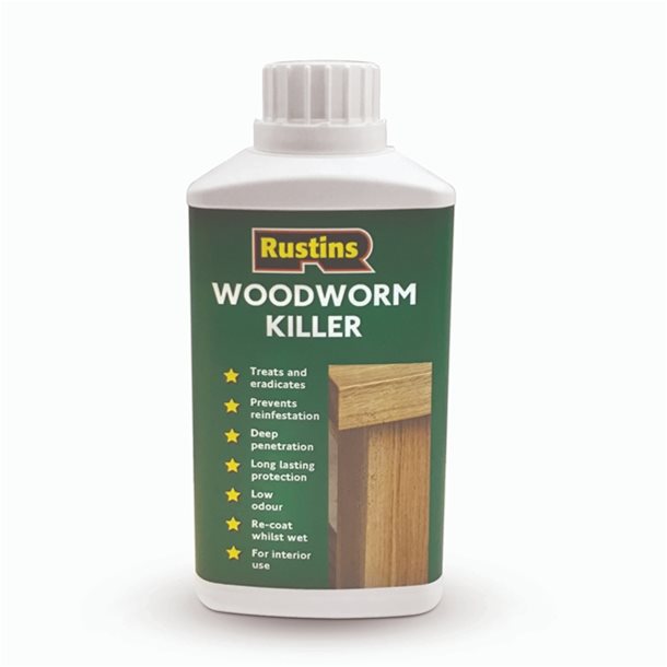 Woodworm Killer 250ml RUSTINS