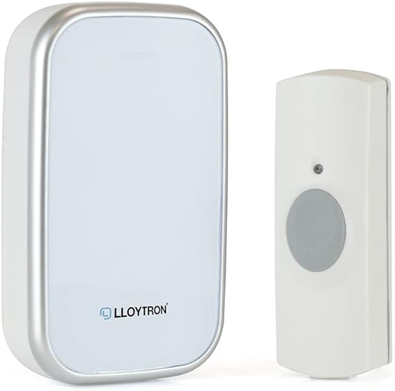 Door Bell Mains Plug In Wireless Wh MP3 LLO