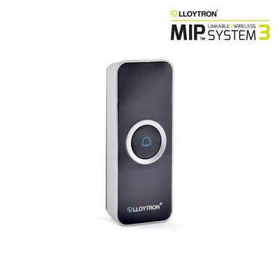 Door Bell Push Only Black MIP3 LLOYTRON