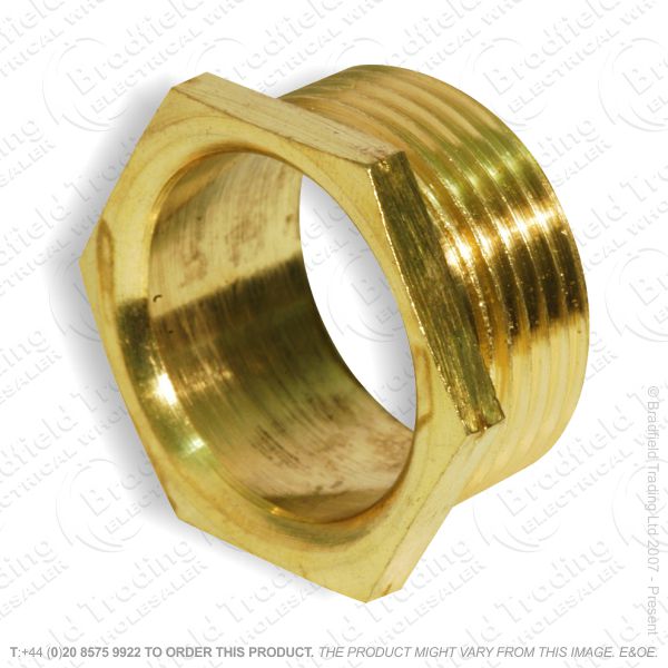 Conduit Bush Male Short brass 50mm