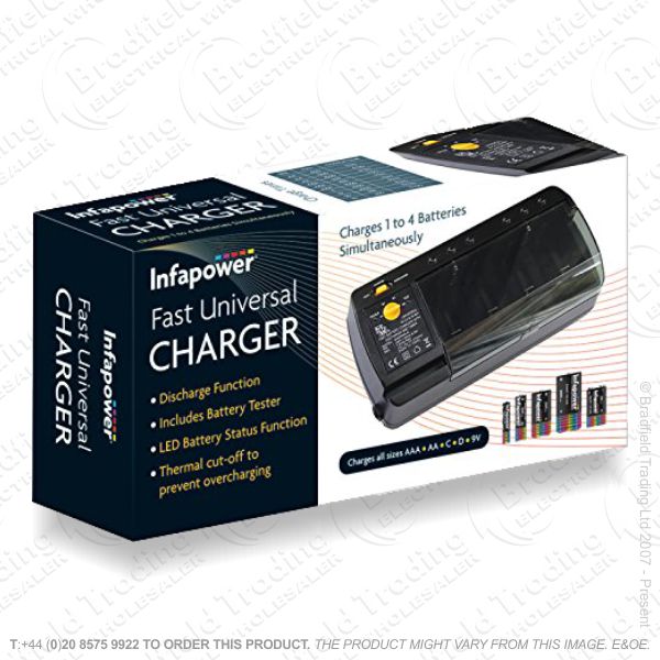 E11) Fast Universal Battery Charger INFAPOWER