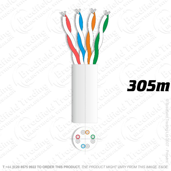H08) Network UTP CCA 305M ECONOMY Cable