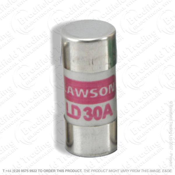 F13) Fuses 30A Carthridge 29x12.7mm BS1361