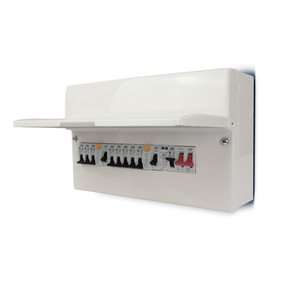 10Way Dual Populated Consumer Unit 18th BG