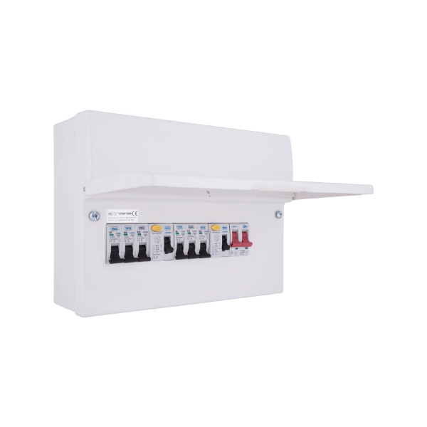 6Way Dual RCD Populated Consumer Unit BG