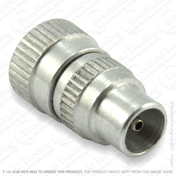 E31) Plugs Coax Male Copper Plated F349A