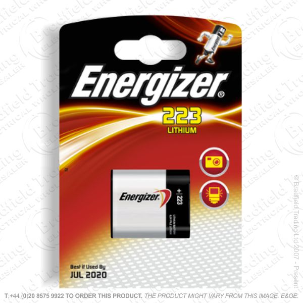 E08) Battery Camera CRP2P 6V Energizer