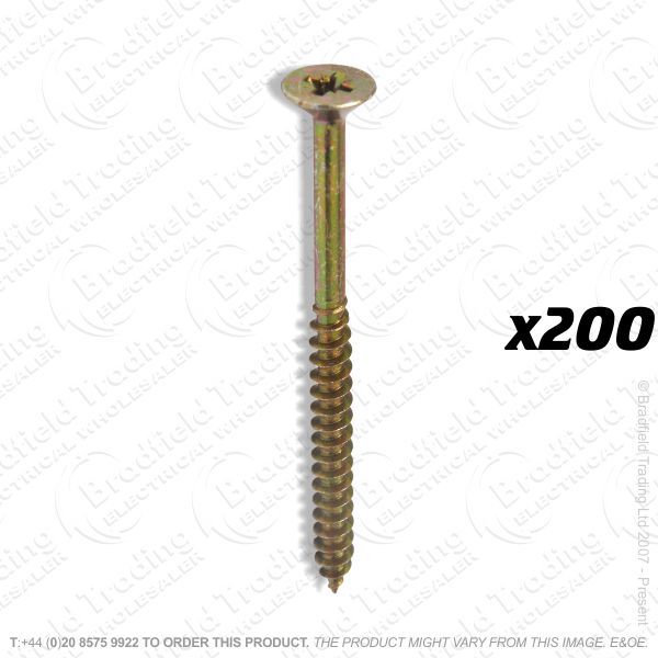 G05) Screws Chipboard 3.5x30mm 200 Box