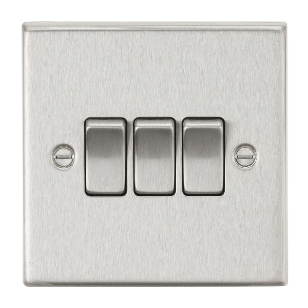 3Gang Rocker Switch Square MLA