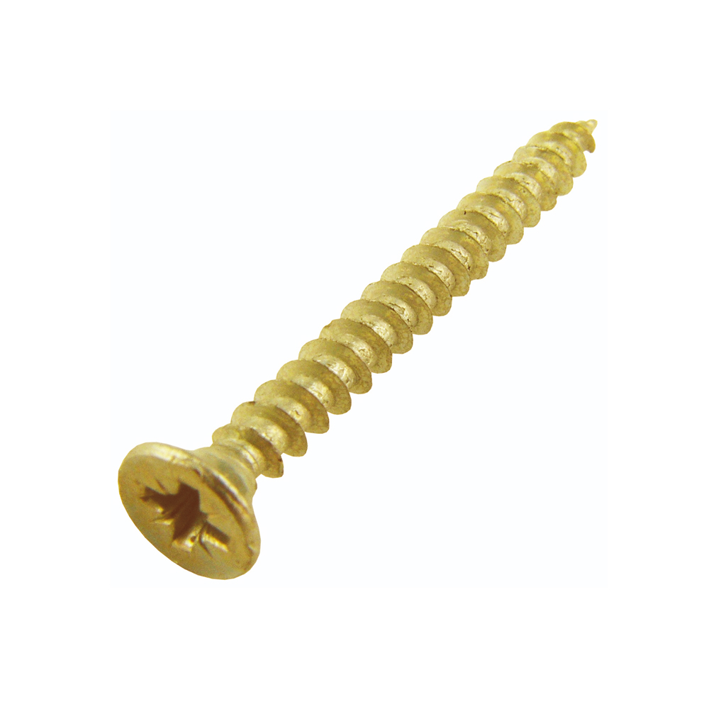 Screws Chipboard 4x25mm 200 Box Yellow