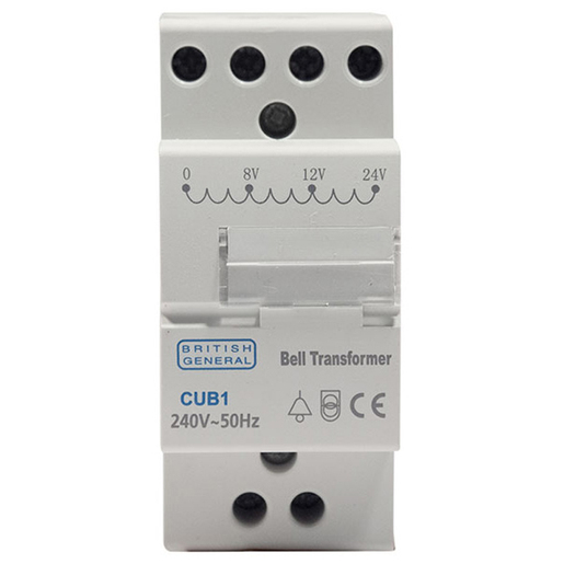 Bell Transformer 2pole 8V 12V 24V 1A 240v BG