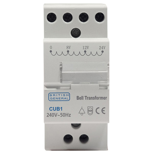 Bell Transformer 2pole 8V 12V 24V 1A 240v BG