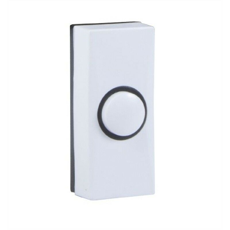 Door Bell Push Button White CED