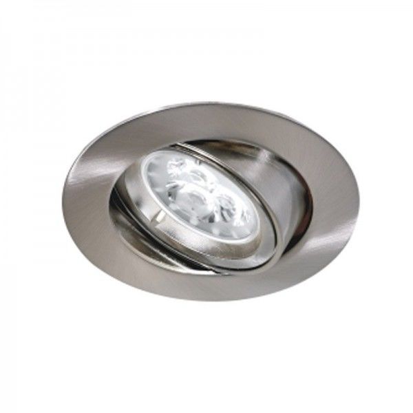 B32) Downlight MR16 LR Tilt satinnickel