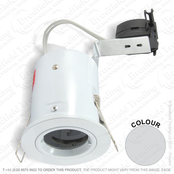 B30) Downlight Fire GU10 Fixed PC Aur