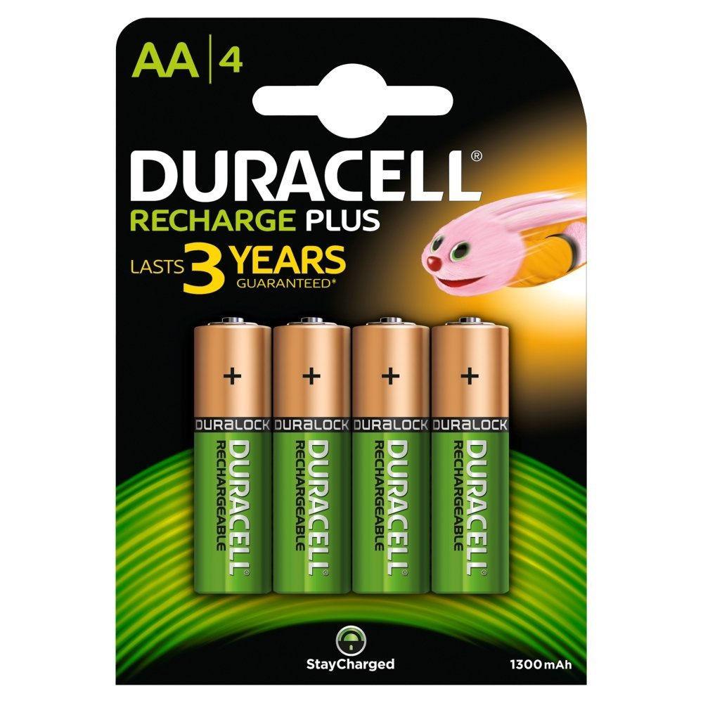 Battery Rech AA 1.2V 1300mAH DURACELL