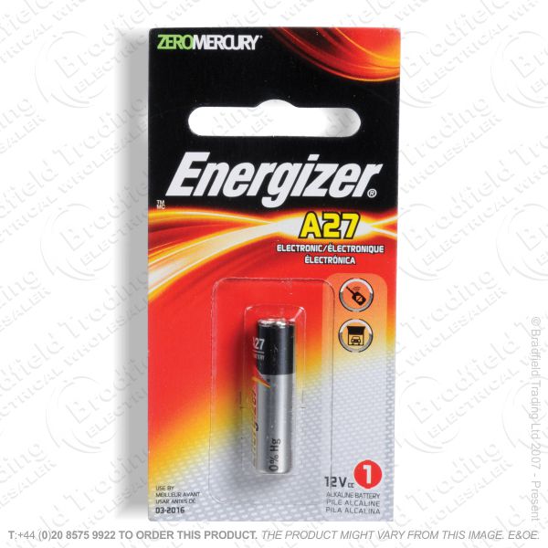 E07) Battery Car Remote MN27 x2 12V ENERGIZER
