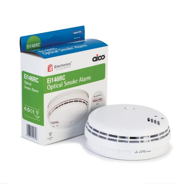 I04) Smoke Alarm Mains Optical AICO